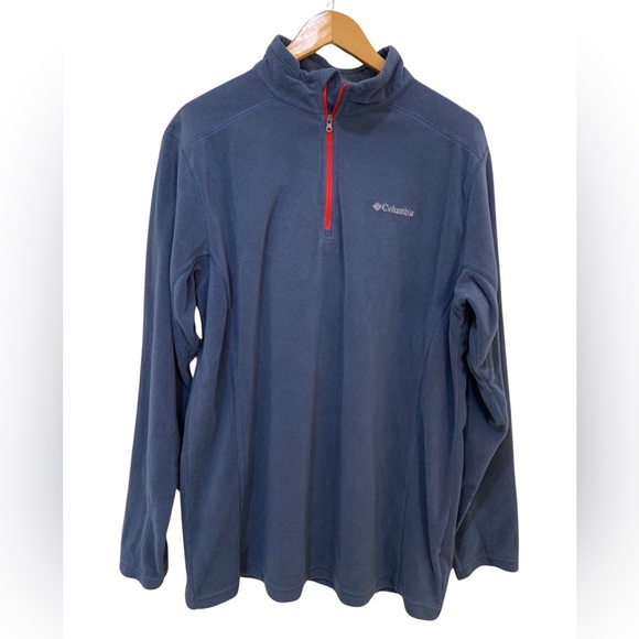 Columbia Klamath Range II Half Zip Fleece in Blue - XL - Picture 2 of 8